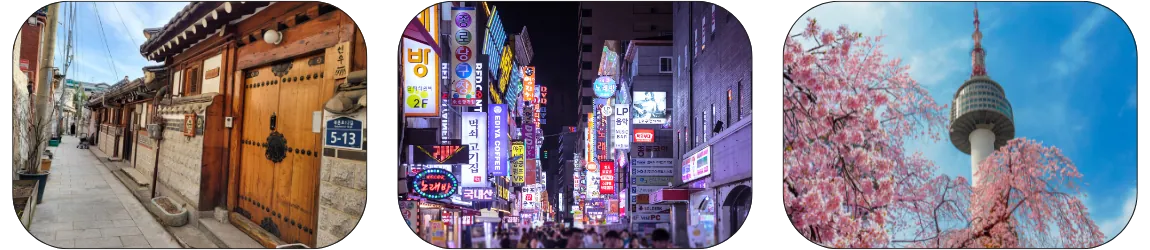 Itinerario Seoul giorno uno: Bukchon Hanok Village, Myeongdong, Namsan Tower