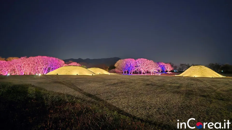 Daereungwon, le tombe reali di Gyeongju in Corea del Sud